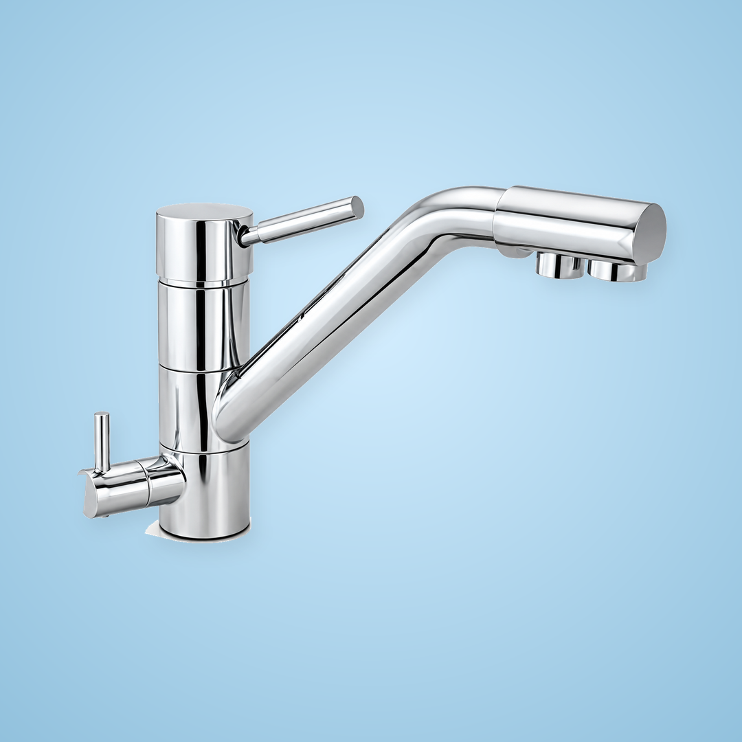 Angled-Spout 3-Way Tap