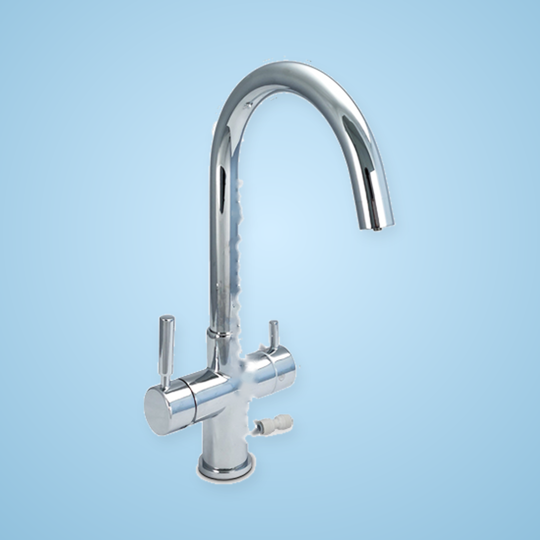 High-Arc Gooseneck 5-Way Tap